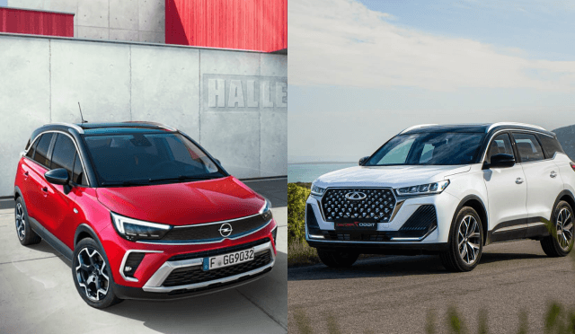 Opel Crossland vs Chery Tiggo 7 Pro Max
