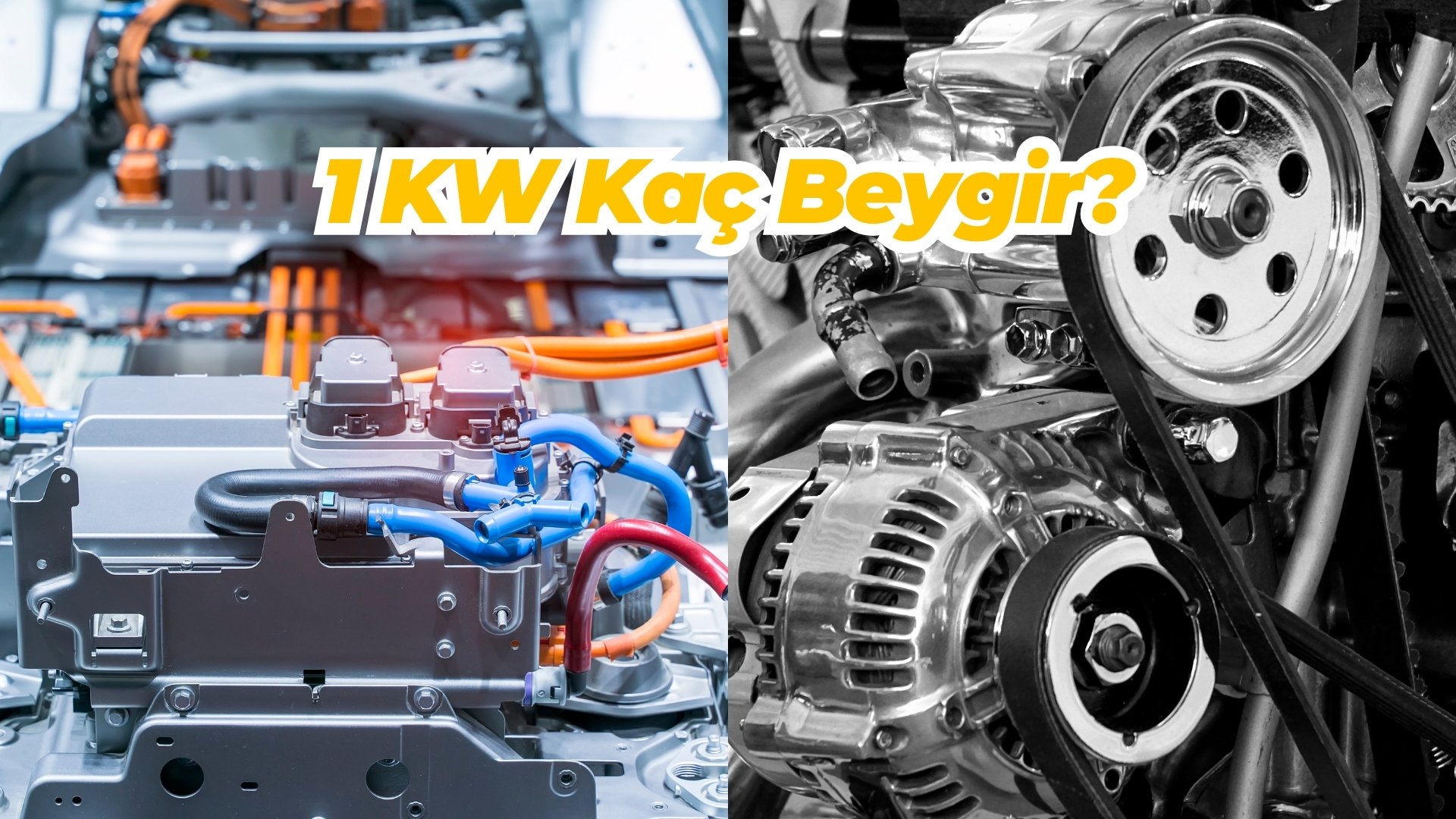 1 kW Kaç Beygir? Elektrikli Araç Beygir Gücü Hesaplaması